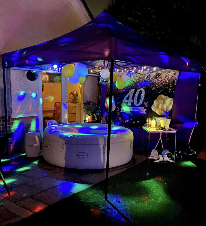 Whirlpool für Gartenparty